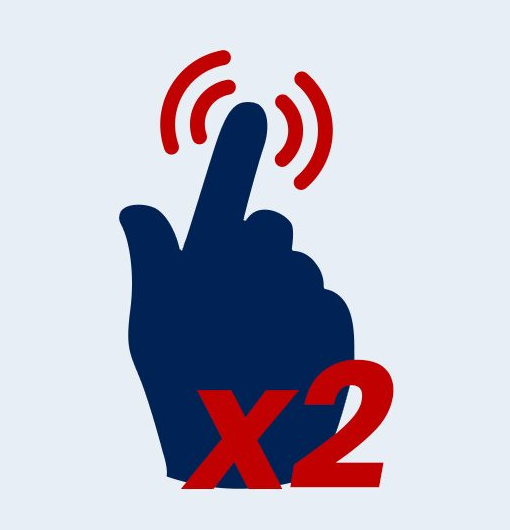 par double-clic discret